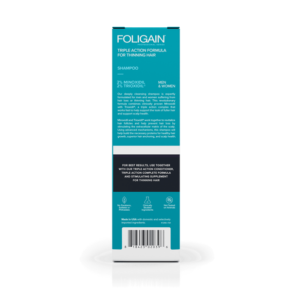 FOLIGAIN Advanced Hair Regrowth Hair Shampoo Minoxidil 2%