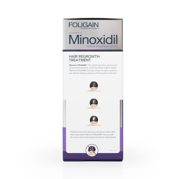 FOLIGAIN Minoxidil 2% Hair Regrowth Treatment For Women