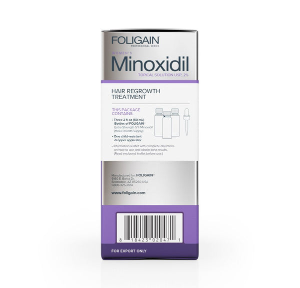 FOLIGAIN Minoxidil 2% Hair Regrowth Treatment For Women